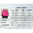 thumbnail image 5 of Little Donkey Andy Women's Lightweight Puffer Sport Skorts Warm Quilted Skirt Outdoors Hiking Running Fuchsia Rose 2XL, 5 of 6