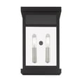 thumbnail image 4 of Livex Lighting Hopewell 2 Light Outdoor Wall Lantern in Black, 4 of 9
