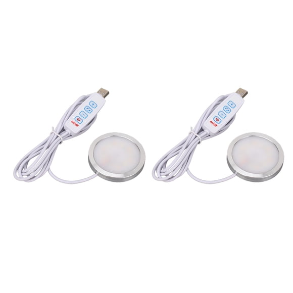 Kit de iluminación Creativa de LED, Kit de Lámpara LED de 2 Paquetes de 3 Colores Eficiente en Energía de 5 V Para Impresoras 3D