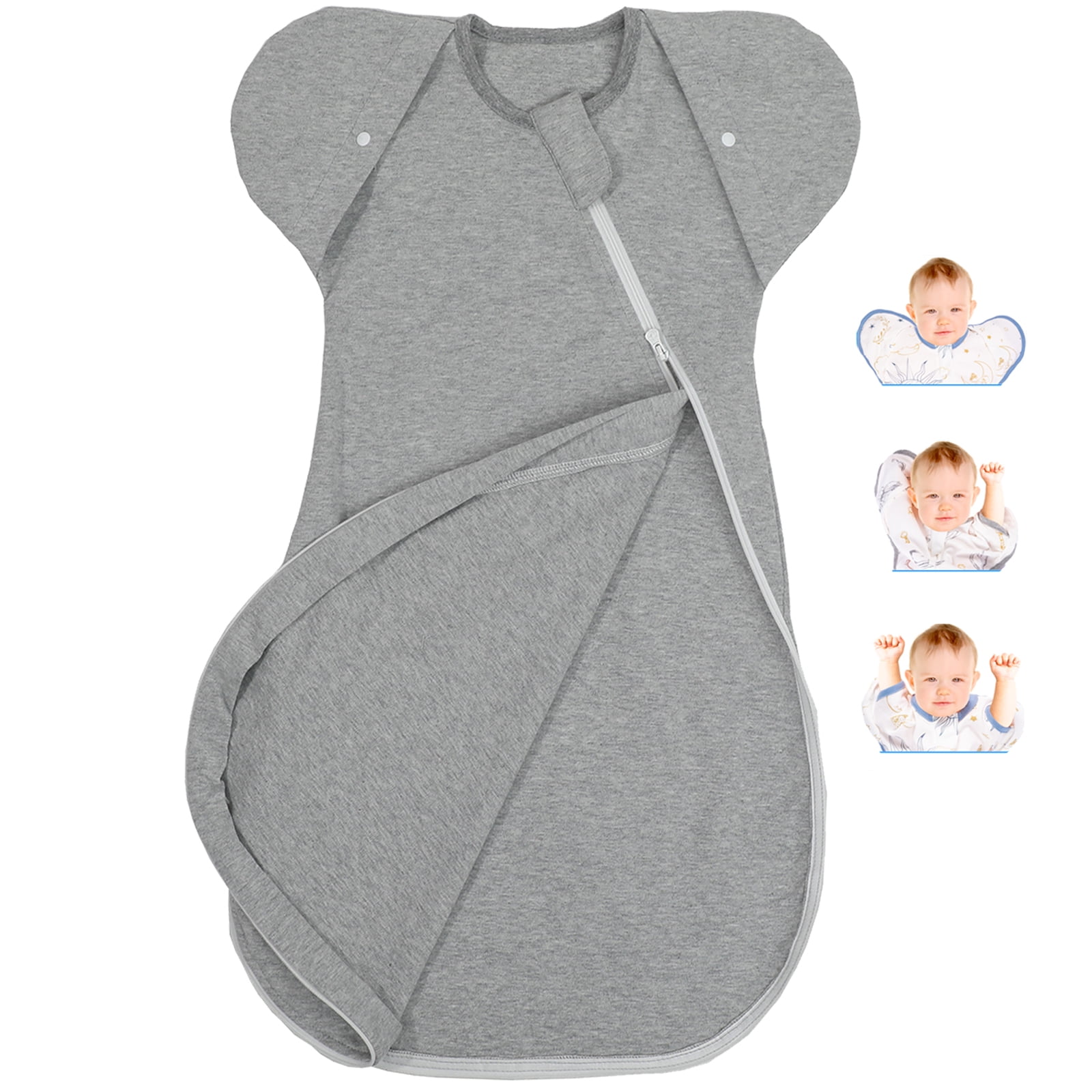 ERAY Baby Transitional Sleep Sack Swaddle, 3-6 Months photo 3