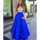 thumbnail image 1 of Vestidos de noche para mujer Vestido largo de banquete formal con cuello en V y lentejuelas hasta el suelo (S) Ndcxsfigh Para estrenar, 1 of 1