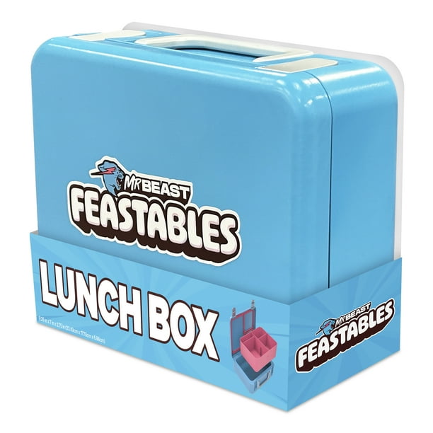 MrBeast Feastables World's Coolest Collectible Lunch Box, BPA-Free