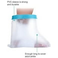 thumbnail image 6 of Waterproof Cast Cover Foot, Cast Protector Adult Ankle for Shower Bath, Keep Leg Cast Bandage Dry, Watertight Cast Bag Shower Boot for Wound Foot Orthopedic Boot, 6 of 9