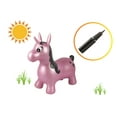 thumbnail image 5 of Lexibook Inflatable Jumping Unicorn, Manual pump included, Secure and durable plastic, Pink, BG050UNI, 5 of 7