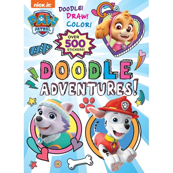 Pre-Owned Doodle Adventures! (Paw Patrol) (Paperback) 1984848933 9781984848932