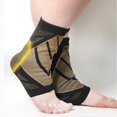 thumbnail image 4 of 2 Pairs Ankle Brace Ankle Compression Sleeve Ankle Support Brace Plantar Fasciitis Compression Socks for Women & Men, 4 of 5