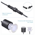 thumbnail image 3 of DC12V Low Voltage Recessed LED Deck Light IP67 Waterproof Outdoor Inground Light Landscape Light Suitable for Courtyard, Garden, Path, Staircase, Terrace, 3 of 8