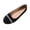 Black, variant on CQONEPT Womens Rhinestone Round Toe Flats Suede Slip On Casual Comfortable Walking Ballet Flat Shoes Dressy Shallow Shoe Black 39