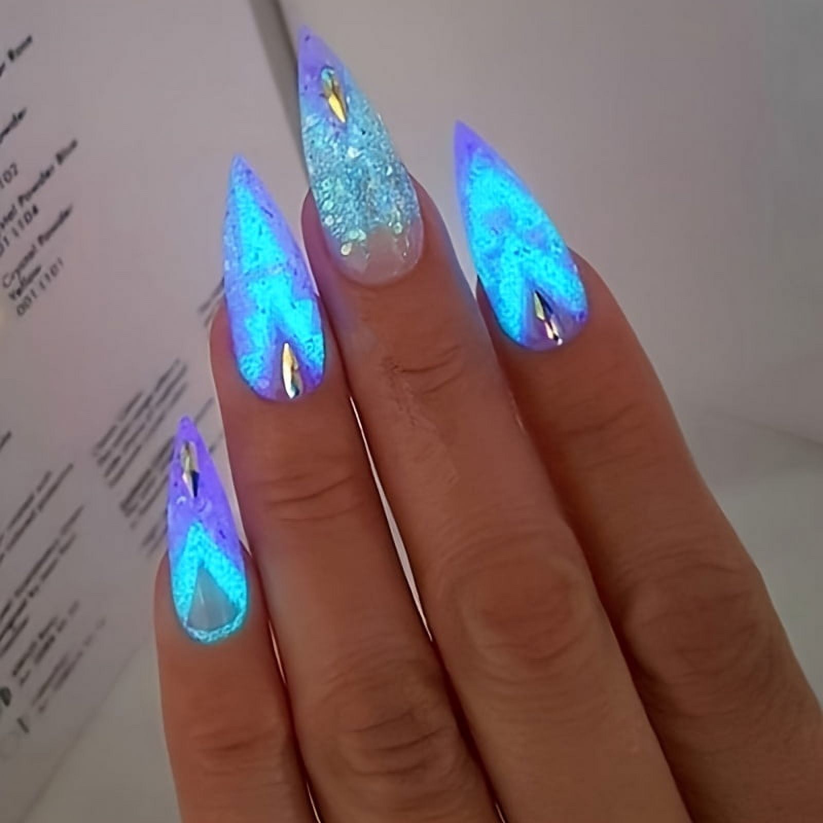 Glow and the dark nail polish deals