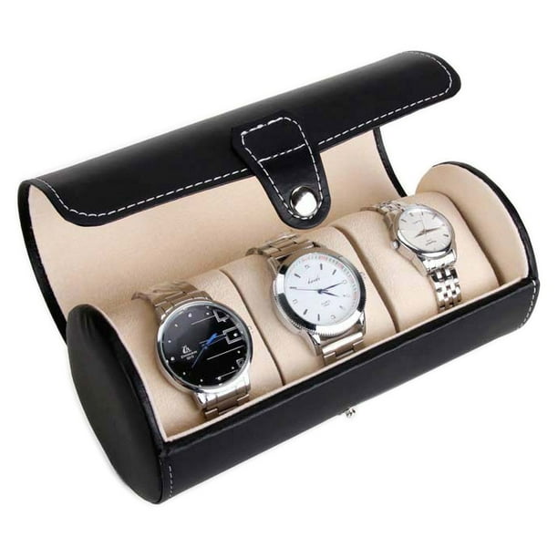 Electronix Express Traveler's Watch Holder 3 Watch Storage