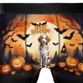 thumbnail image 4 of Mummy Brittany Spaniel Happy Halloween with Pumpkins Bats Spooky Fun All Over Print Boxer Briefs Underwear for Men Dad Brittany Dog Lover Gifts Idea - 00019, 4 of 6