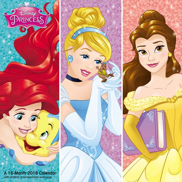 Mead Disney Princess Wall Calendar - Wall Calendars - Walmart.com