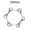 adapter, variant on 160Mm Disc Brake Rotor Set Bicycle Disc Brake Rotor 6Hole Bike Hub Flangeadapter (rotor with screw)