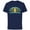 Navy, variant on Disney Haunted Mansion Movie Harriet’s House of Magic Logo - Short Sleeve Cotton T-Shirt for Adults - Customized-Black