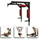 thumbnail image 1 of Barra de dominadas,Soporte de pared para barra de dominadas, entrenador de cuerpo completo 2 en 1 para dominadas, dominadas, fondos y flexiones máx. hasta 200 kg esquí esquí Gafas de esquí, 1 of 5