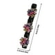 thumbnail image 3 of Pinza para el cabello Crystal Stone para mujer | Diseño de doble capa de metal brillante tejido | 3 mini clips para peinados versátiles | Pasador de purpurina de moda | 1 pieza | Uso diario y en, 3 of 8