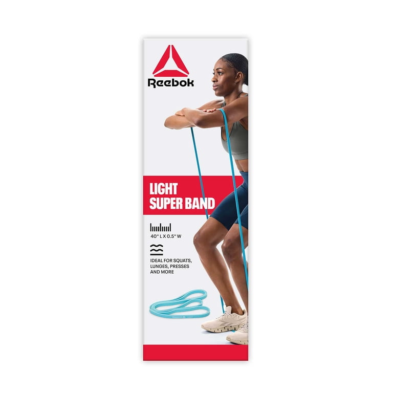 Reebok Delta Super Band Light Resistance Loop, Blue photo 5