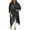 Black, variant on YanHoo Cardigans for Women Plus Size Chiffon Summer Lightweight Cardigan Breathable Long Sleeve Open Front Beach Cover Ups Loose Soft Lightweight Shawl Cardigan Coat