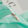 thumbnail image 3 of Move Over Turquoise Bedding Sets Queen Pom Poms Pattern 100% Washed Microfiber Duvet Cover Set No Filling, 3 of 10