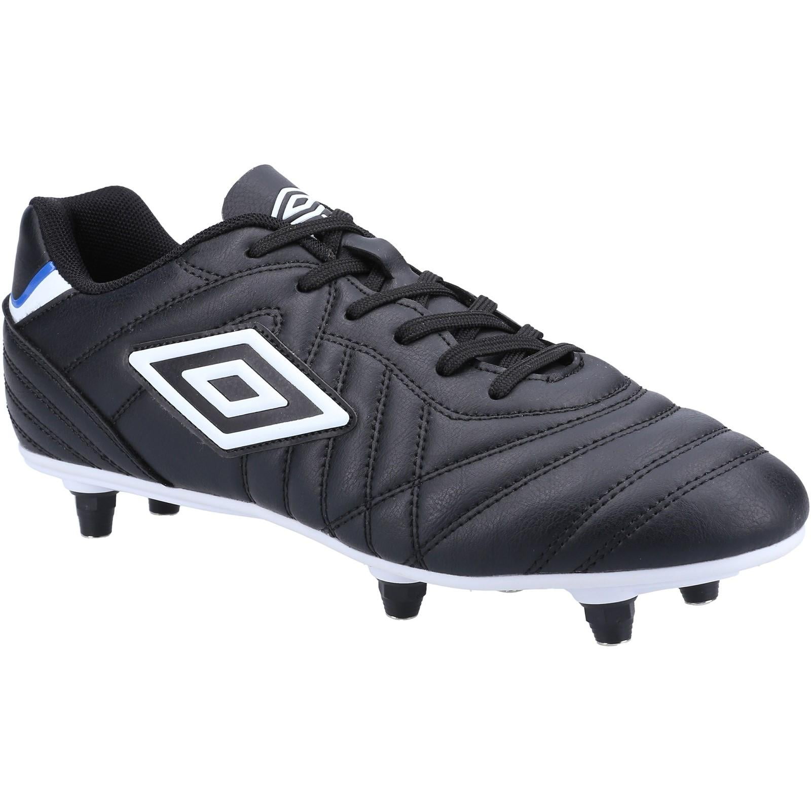Black soft ground football boots hot sale