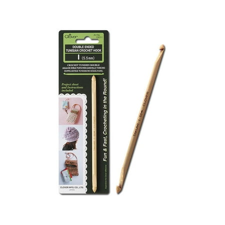 Clover Tunisian Crochet Hook Double Ended Size I