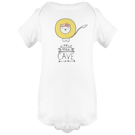Little Man Cave Bodysuit Infant -Image by Shutterstock Newborn