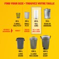 thumbnail image 3 of Glad White Garbage Bags - Tall 45 Litres - Febreze Fresh Clean Scent,, 3 of 6