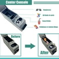thumbnail image 5 of 31515 Denim Black Deluxe Locking Center Console for Jeep CJ-5 1976-1983, CJ-7 1976-1986, Wrangler YJ 1987-1995 Grey, 5 of 6