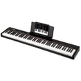 thumbnail image 1 of Gymax 88 Keys Velocity-Sensitive Piano Keyboard Portable Full Size Electric Keyboard Black, 1 of 9