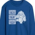 thumbnail image 3 of Disney - Lilo & Stitch - Sketched Faces of Stitch - Men's Long Sleeve T-Shirt, 3 of 5