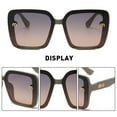 thumbnail image 3 of Gafas de sol cuadradas con polvo de purpurina, gafas anti-ultravioleta personalizadas, fabricadas en PC, 3 of 5