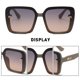 thumbnail image 3 of Gafas de sol cuadradas con polvo de purpurina, gafas anti-ultravioleta personalizadas, fabricadas en PC, 3 of 5