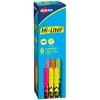 Avery Hi-Liter Pen-Style Highlighters, SmearSafe, Chisel Tip, 6 Assorted Color Highlighters (23565)