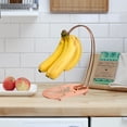 thumbnail image 3 of Creative Home 50245 Copper Plated Metal Banana Hanger Grapes Holder Stand, 9-1/2" x 5-7/8" x 13-3/4"H, Copper Finish, 3 of 3