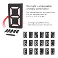 thumbnail image 2 of Placa de puerta DIY recargable con energía Solar Advancent Doble color, 2 of 6