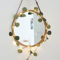 thumbnail image 3 of Viworld Artificial Eucalyptus Garland Greenery String Lights 10M 100LED Warm White Vines Plants for Wedding Wall Garden Party Home Decoration, 3 of 10