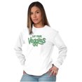thumbnail image 3 of Eat Veggies Fun Message Vegetarian Long Sleeve TShirt Men Women Brisco Brands S, 3 of 6