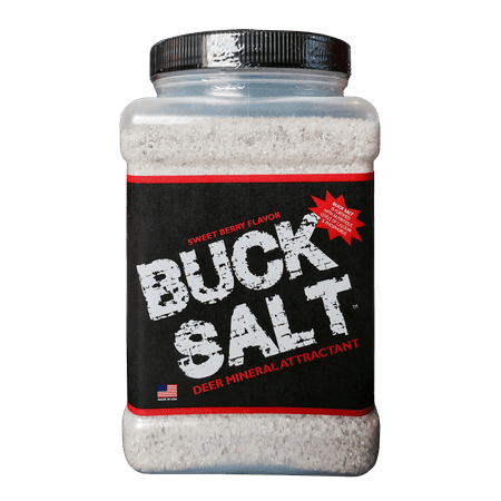 5 lb Container of BUCK SALT mineral attractant