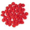 thumbnail image 2 of CousinDIY Pom-Poms .75" Inch 45/Pkg-Red, 2 of 2