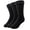 Black, variant on Men's Winter Thermal Socks 3 Pairs, Thick Warm Insulated Boot Socks for Cold Weather, Hiking, Outdoor Work and Snow Black