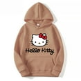 2024 New Fashion Women Hoodie Hello Kitty Cartoon Anime Men Sweatshirt ...