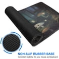 thumbnail image 6 of Large Halloween Gaming Mouse Pad Happy Halloween Spooky Night Design, Non-Slip Rubber Base Desk Mat, Ideal for Gamers, Gaming Mouse Pad 31.5×11.8 Inch, 6 of 7