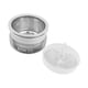 thumbnail image 5 of Tarro para lavar aceite de reloj con colador de malla de acero inoxidable con tapa, portátil y fácil de usar. M, 5 of 9