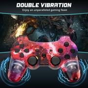 CHENGDAO Wireless Controller for PS3, 2 Pack Game Controller, 6-Axis Motion Sensor
