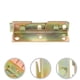 thumbnail image 5 of WORGEOUS 8pcs soportes de marco de cama bisagras de la cama soportes de riel de cama de cama pesada soportes, 5 of 9