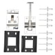thumbnail image 1 of Soporte para puerta de remolque Ticfox estilo T acero inoxidable 316 universal, 1 of 14