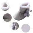 thumbnail image 2 of Baby Girls Boys Soft Booties Snow Boots Toddler Warming Shoes Size 3 Baby Shoes Girl Baby Size 3 Shoes Girl Shoes Little Girl I N C Shoes Tennis Shoes Girls Toddler 12 Month Shoes Girl, 2 of 5