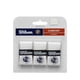 thumbnail image 1 of Tennis Overgrip Wilson Roland-Garros, paquete de 3, color blanco y azul marino, 1 of 3
