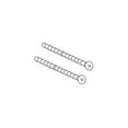 thumbnail image 3 of Moen 15528 Escutcheon Screws For One-Handle Tub/Shower Faucet - Chrome, 3 of 3