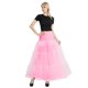 thumbnail image 1 of Falda de novia larga hasta el suelo sin varillas con soporte elástico para debajo del vestido., 1 of 1